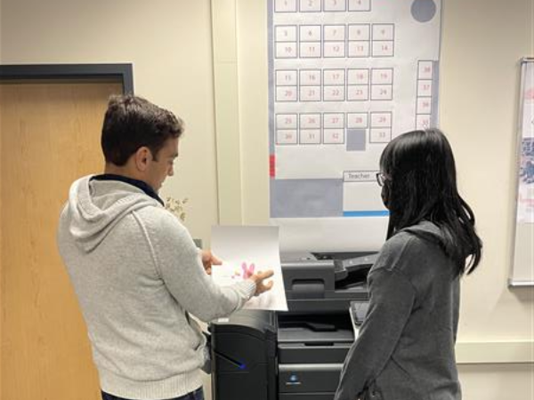 Getting teacher feedback on a client project